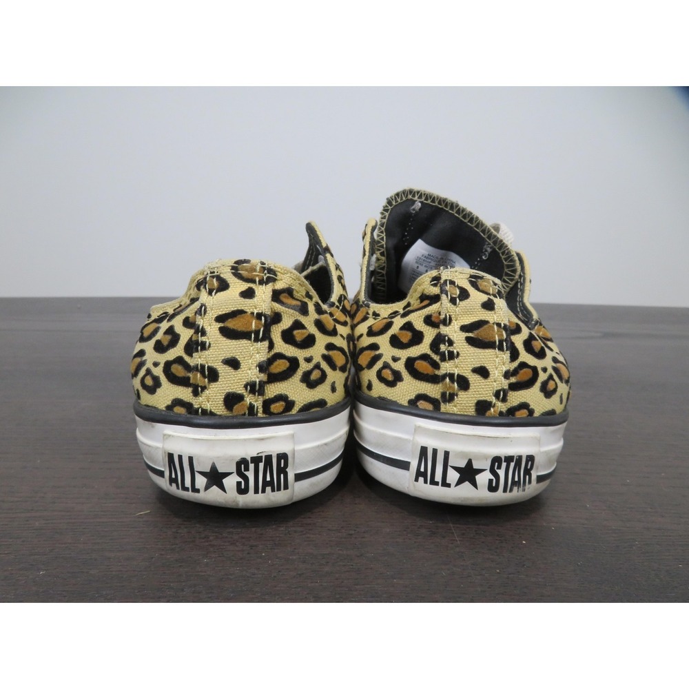 Converse Chuck Taylor All Star Shoes Womens 8 Brown Leopard Sneakers 131850F - Picture 5 of 10